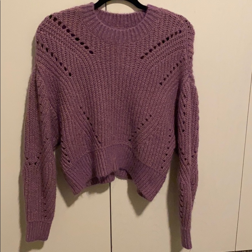 Cropped sweater